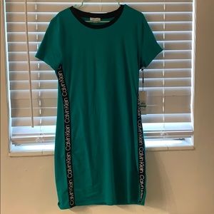 BRAND NEW Turquoise Calvin Klein Dress